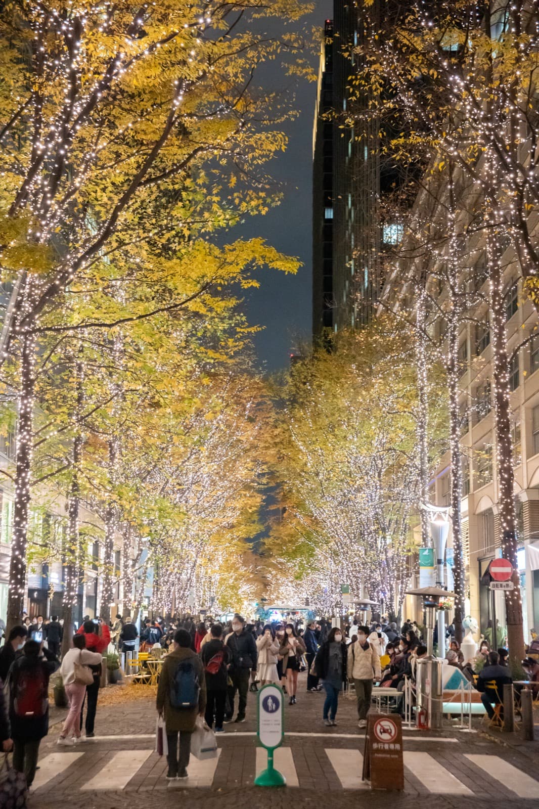 丸の内のクリスマスイルミネーション