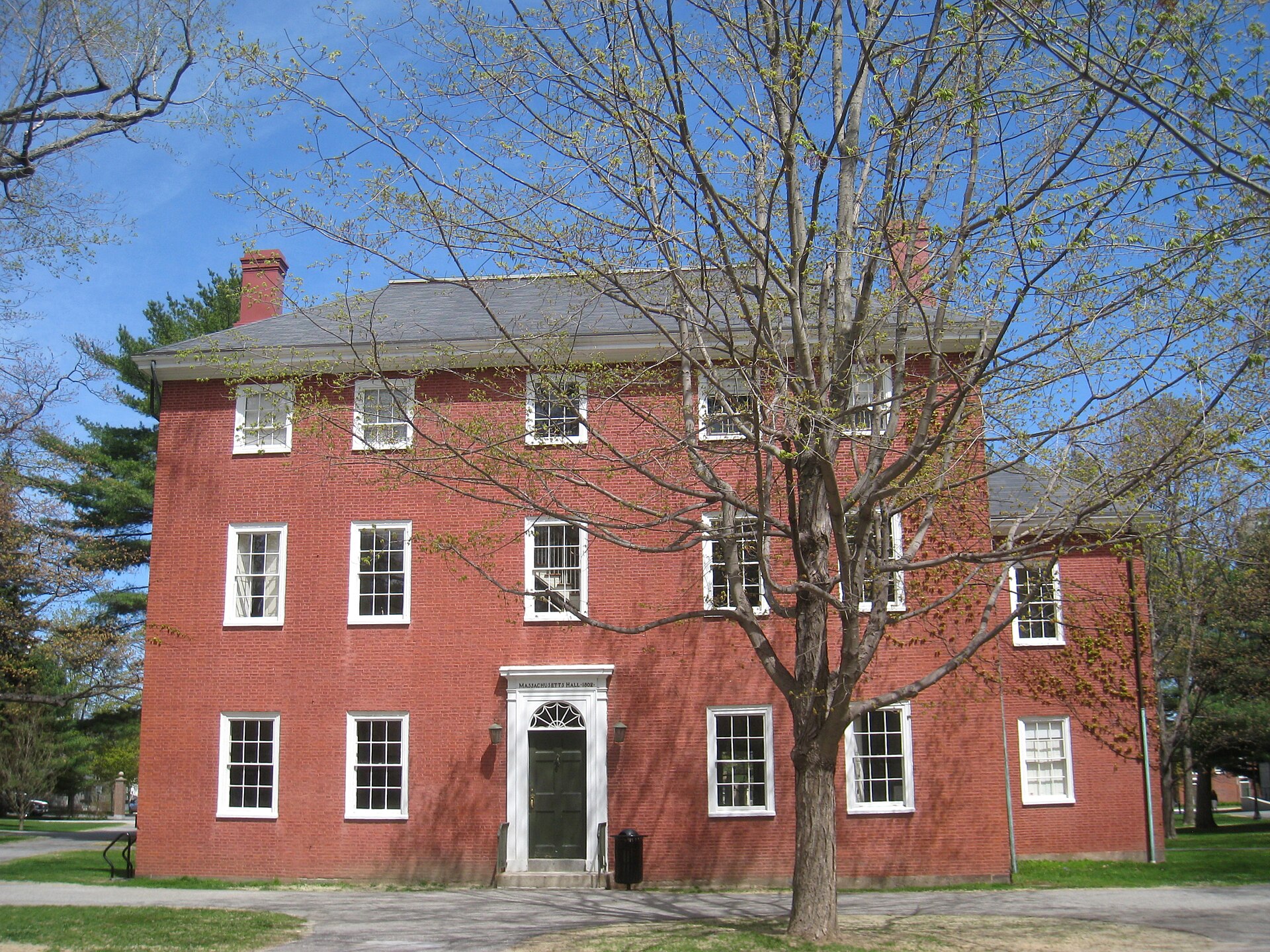 Massachusetts Hall at Bowdoin College